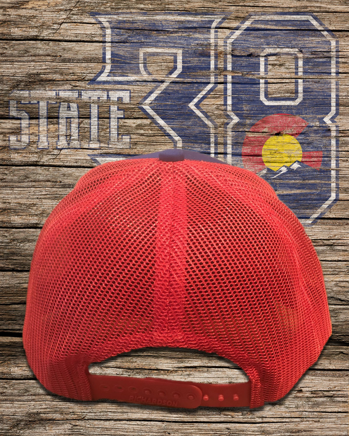 Red and Blue Snapback Hat